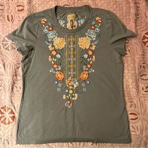 Driftwood Classic Embroidered Tee